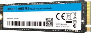 Image du produit Lexar NM610 Pro (1000 Go, M.2 2280)