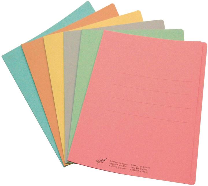 Produktbild BüroLine Einlagemappen A4 - 3 Rillen (A4, 100x)