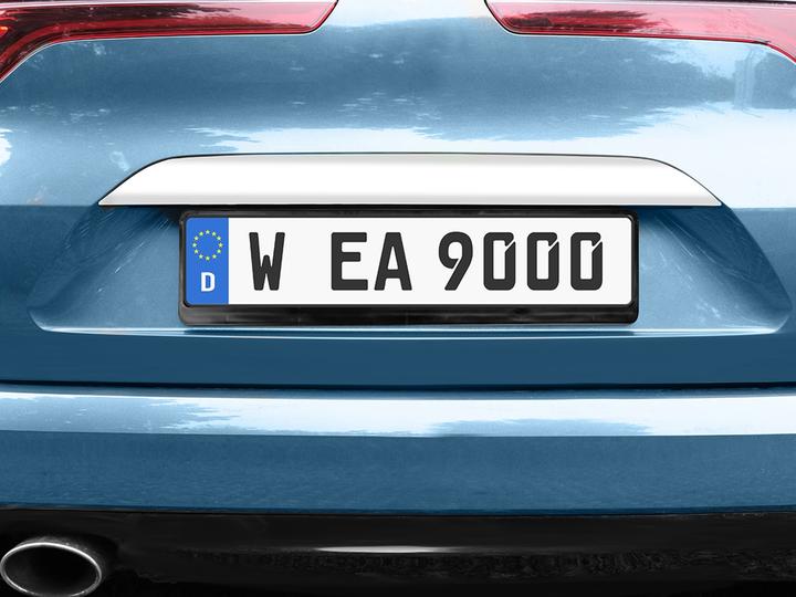 Produktbild Eufab KFZ-Kennzeichenhalter 17026 (Front)