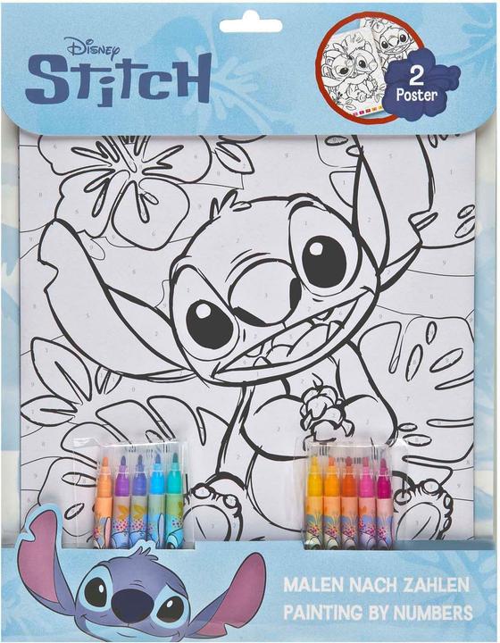 Produktbild Undercover Malen nach Zahlen Set Stich