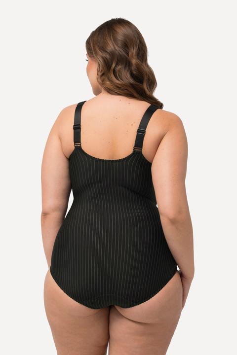 Produktbild Ulla Popken Shaping-Body, Nadelstreifen, ohne BH tragbar (90 C)