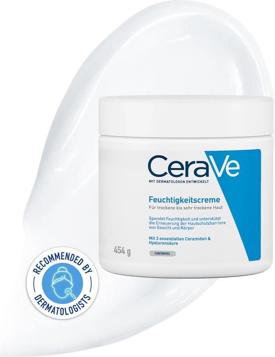 Actual product image CeraVe Moisturising cream (Body cream, 454 ml)