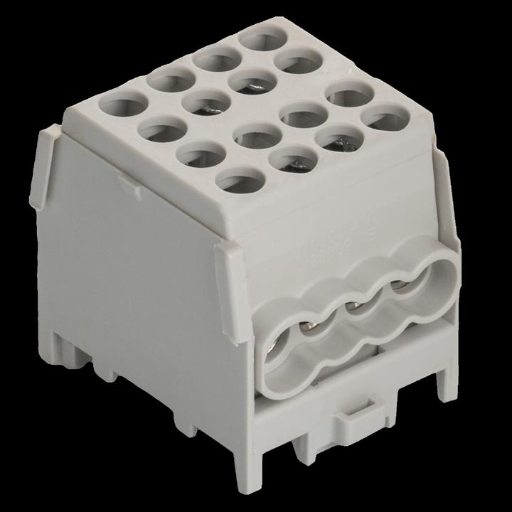 Produktbild Pollmann Hauptleitungs-Abzweigklemme HLAK 25-1/6 M2 grau