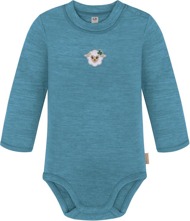 Actual product image Normani 3-pack baby merino long-sleeved body "Tuai" - 9403 (86)