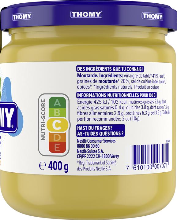 Produktbild THOMY Senf mild (626 g)