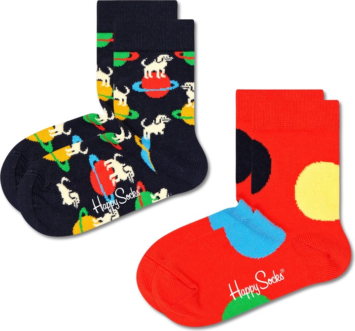 Actual product image Happy Socks Kids Laika (pack of 2, 28 - 31)