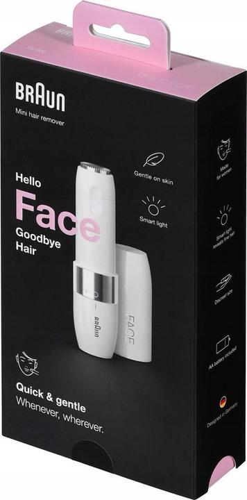 Actual product image Braun Face Mini Hair Remover