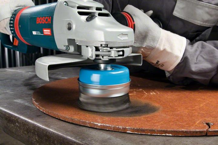 Produktbild Bosch Professional Zubehör PRO Metal heavy Topfbürste, 90 x 0,5 mm, Gewinde