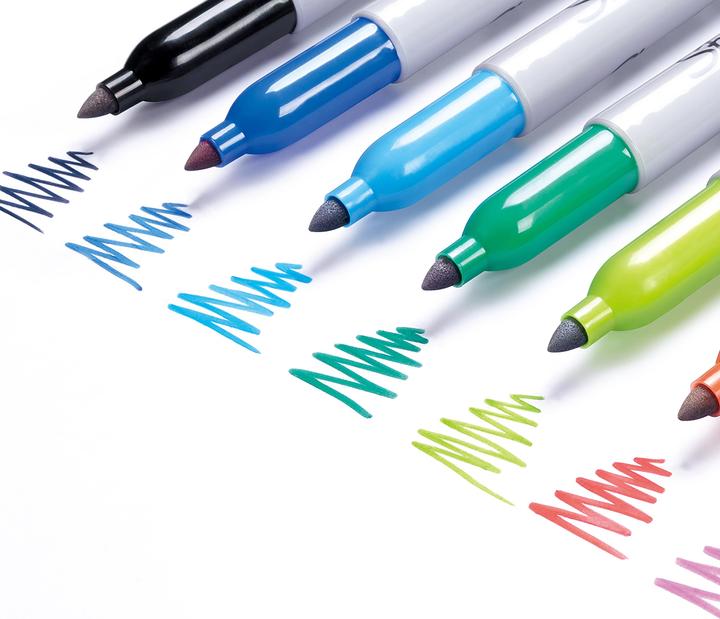 Produktbild Sharpie Marker Fein Rundspitze F 24er Cosmic Colours (multicolour, 1 mm, 24 x)
