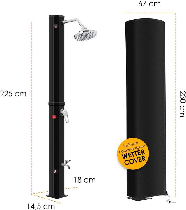 Produktbild Kesser Solardusche