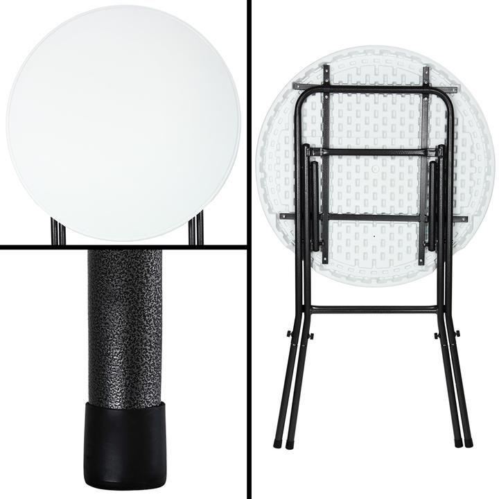 Actual product image Casaria High table (110 x 72 x 72 cm)