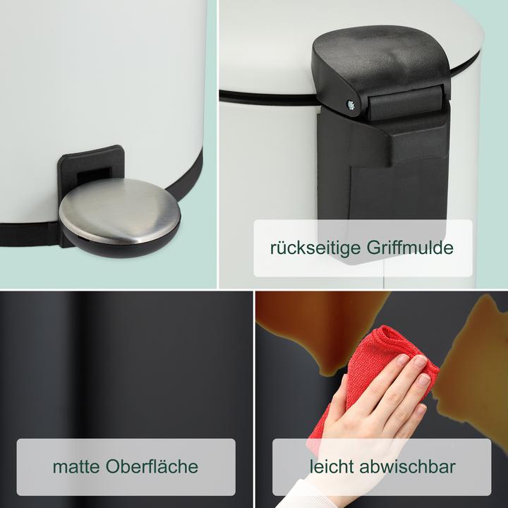 Produktbild Relaxdays Bad-Mülleimer (3 l)