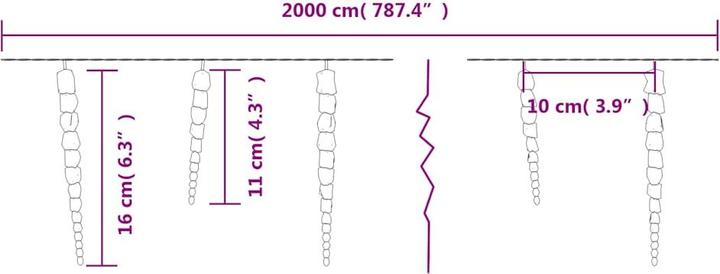 Actual product image vidaXL Theodor (20 m)