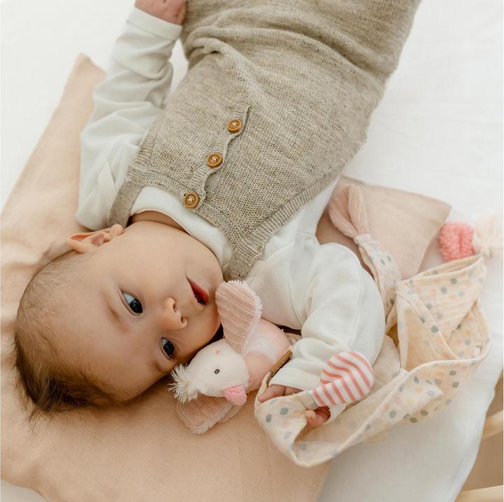 Actual product image Fehn Muslin cuddle cloth bird