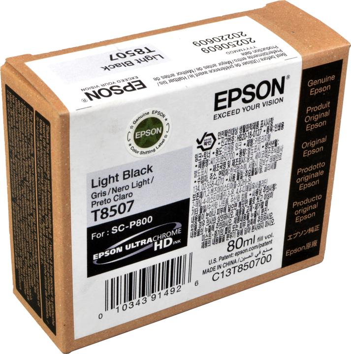 Produktbild Epson T8507 UltraChrome HD (LBK)