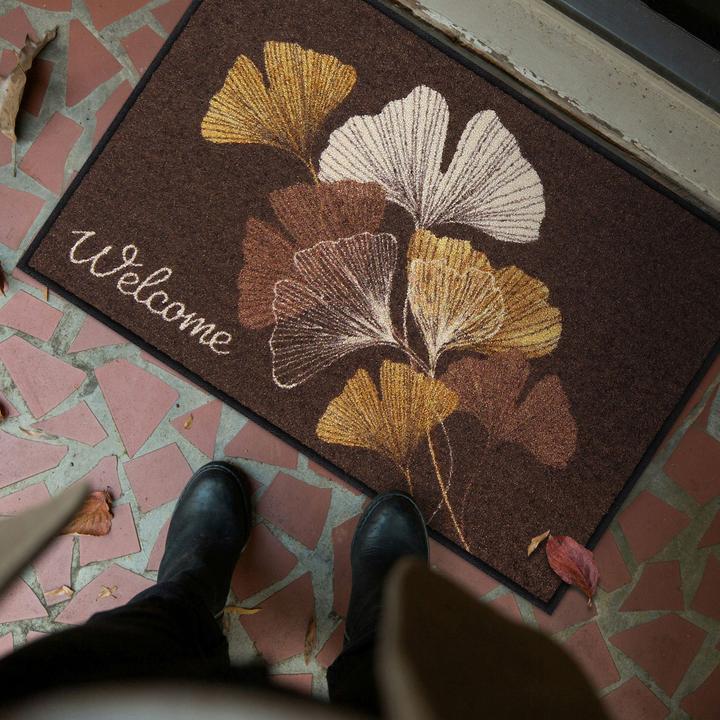 Image du produit Salonloewe Fussmatte "Ginko Welcome" (50 x 75 cm)