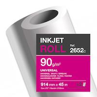 Image du produit Clairefontaine Rouleau traceur jet d'encre, (L)914 mm x (L)45 m (90 g/m², 4500 cm, 91.40 cm)