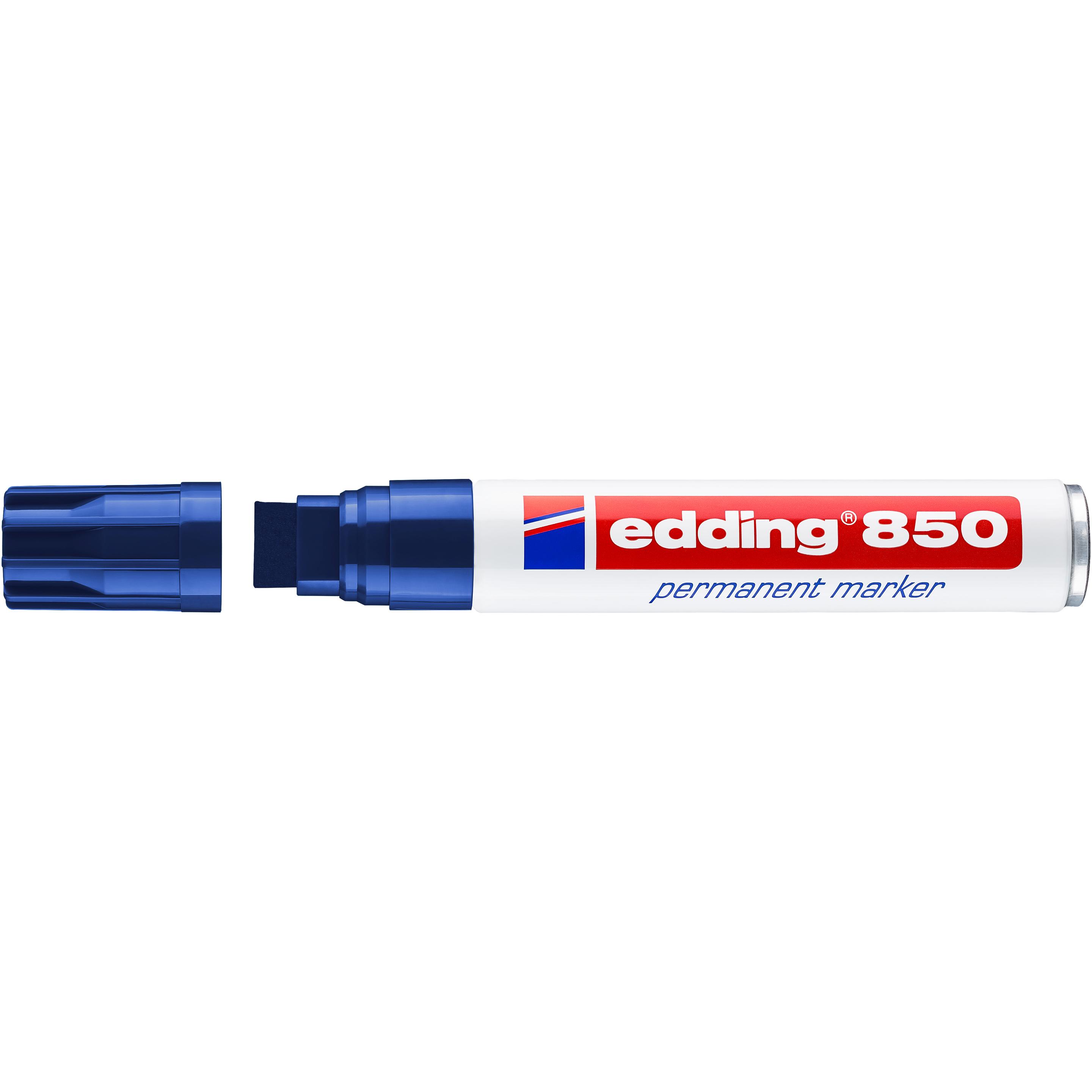 Edding, Marker, Permanent Marker 850 (Blau, 5 mm, 1 x)