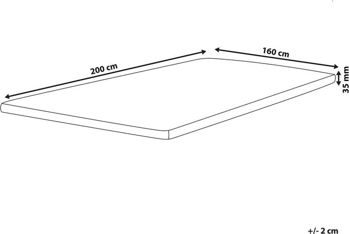 Actual product image Beliani Restful (160 x 200 cm)