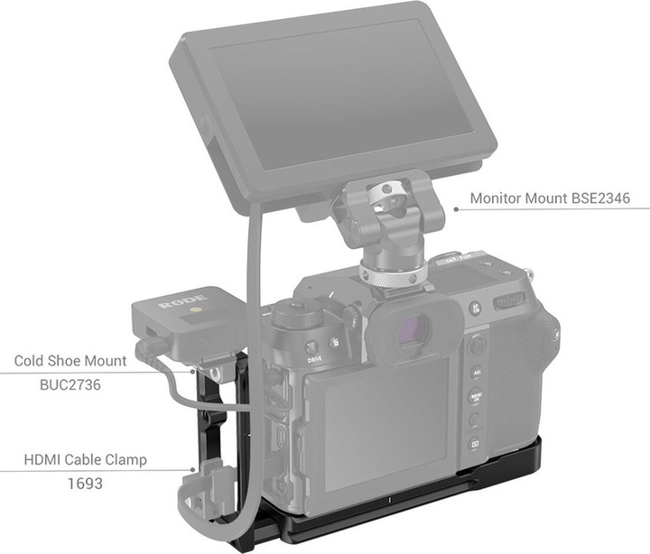 Productafbeelding SmallRig L Beugel voor Fujifilm GFX 100S Camera 3232