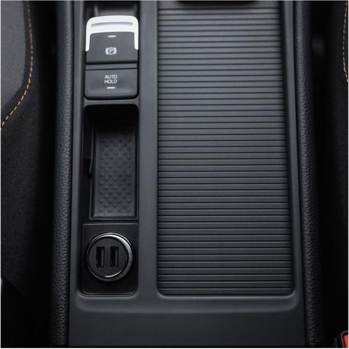 Produktbild Fixed Mini Biloplader 2xUSB-A 15W 12/24V Sort