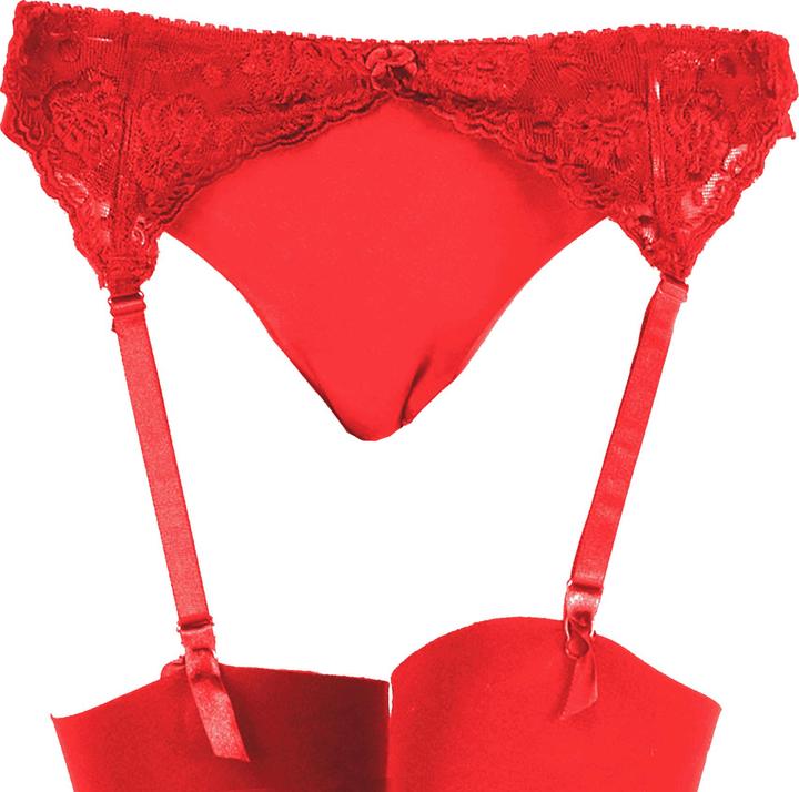 Silky Strumpfhaltergürtel mit Spitze (L)