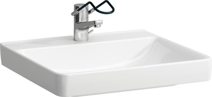 Laufen Washbasin PRO LIBERTY 600x550mm barrier-free m HL o ÜL white (550 mm, 600 mm)