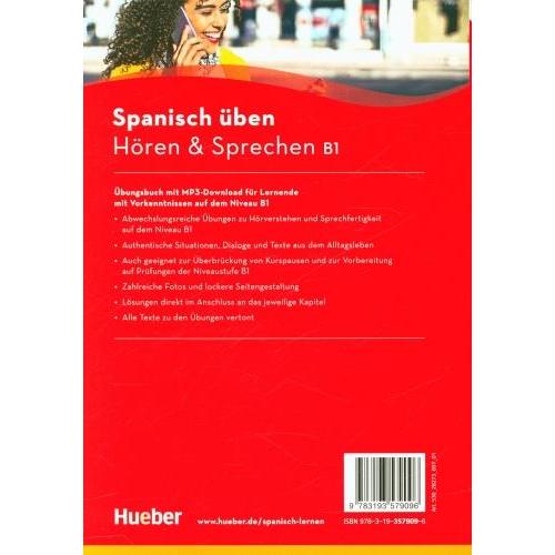 Thumbnail - Spanisch üben B1 : hören und sprechen, Schulbücher von Collectif