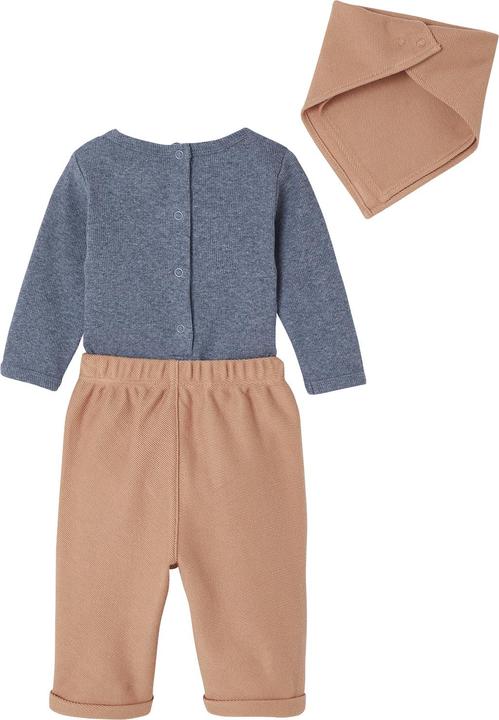 Image du produit Vertbaudet Baby-Set: Body, Hose & Halstuch (80)