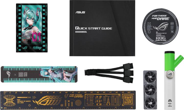 Actual product image ASUS ROG Astral GeForce RTX 5080 Hatsune Miku Edition (16 GB)