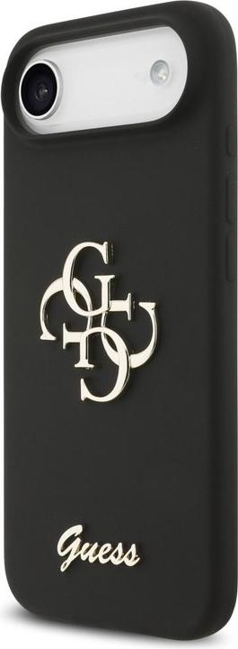 Immagine prodotto Guess - Silicone Big 4G Script (GUHCP17MSC4GSMK) - iPhone 17 Air - Black (Apple iPhone 17 Pro)
