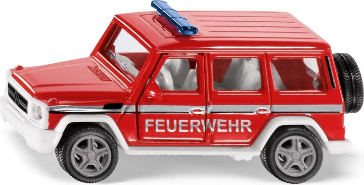 Produktbild Siku Mercedes AMG G 65 Feuerwehr Super Serie, 1:50, 155x75x65 mm, Metall, ab 3+