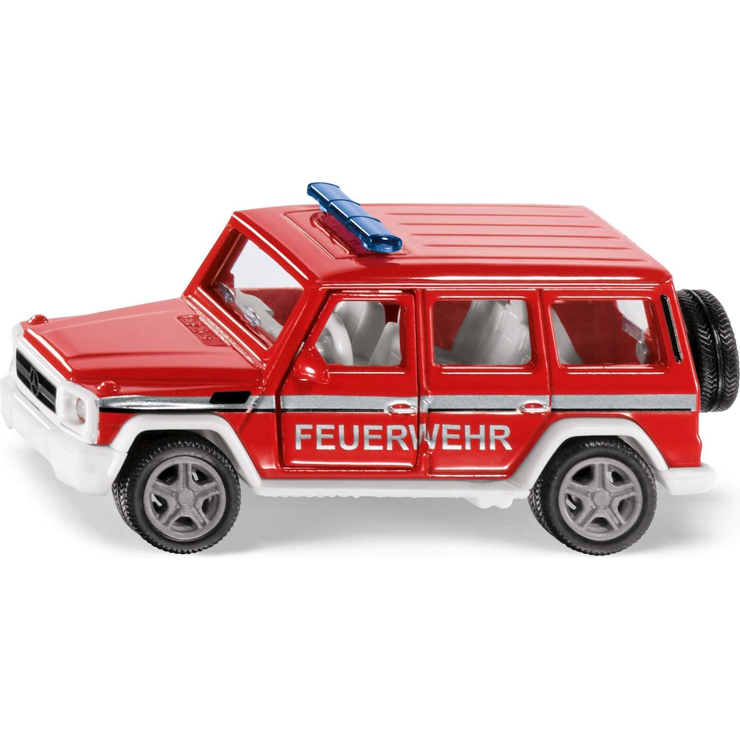 Siku Mercedes AMG G 65 Feuerwehr Super Serie, 1:50, 155x75x65 mm, Metall, ab 3+
