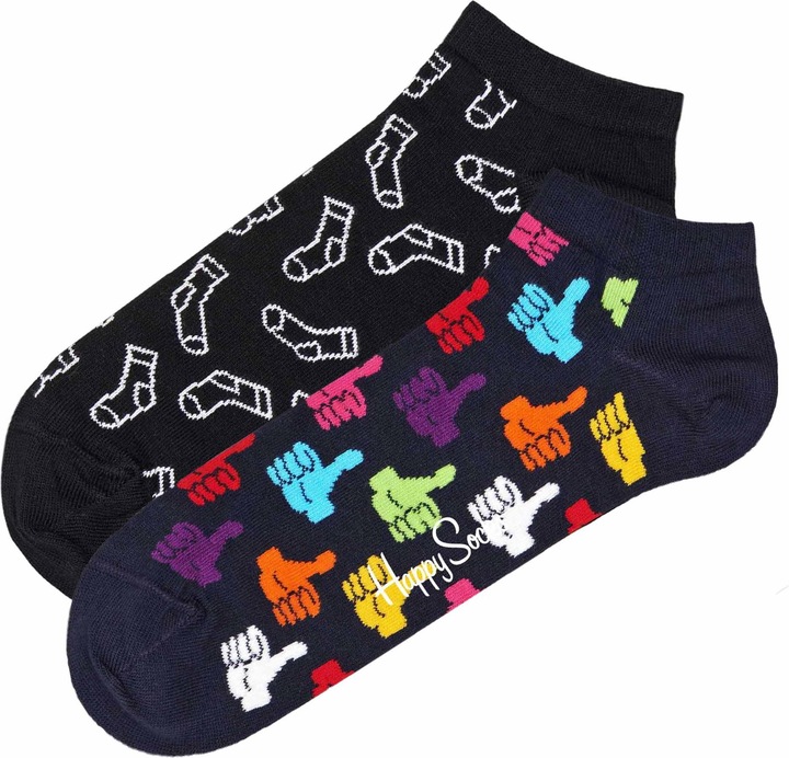 Actual product image Happy Socks 2-Pack Thumbs Up Low Sock (36 - 40)