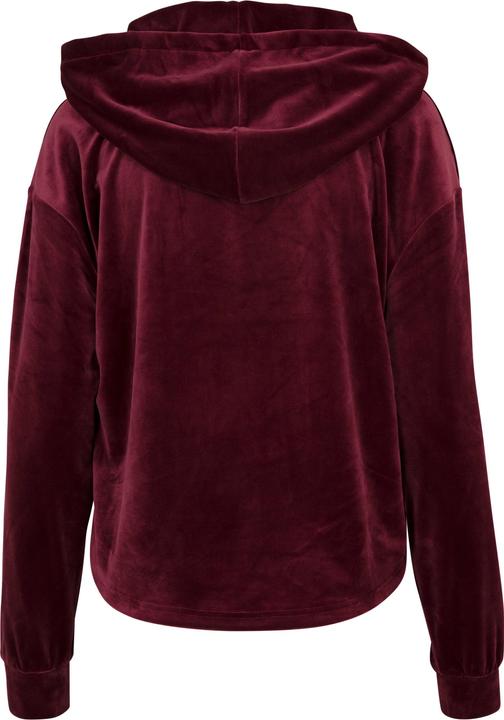 Actual product image Urban Classics UC Ladies Ladies Short Velvet Gathered Hoody (XL)
