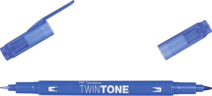 Produktbild Tombow Twintone Fasermaler (15, Blue, 1 x)