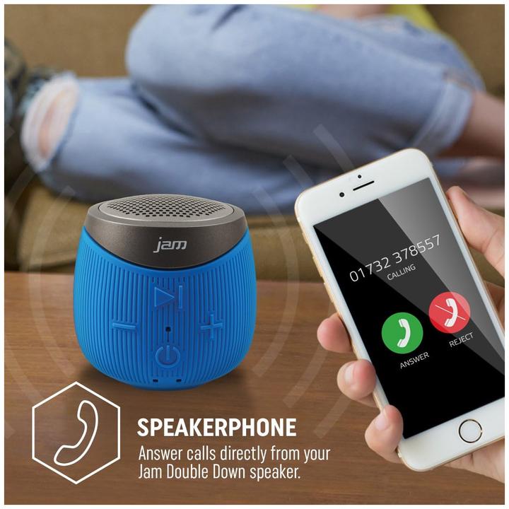 Actual product image Hmdx Jam JAM Double Down Bluetooth Speaker (6 h, Rechargeable battery operated)