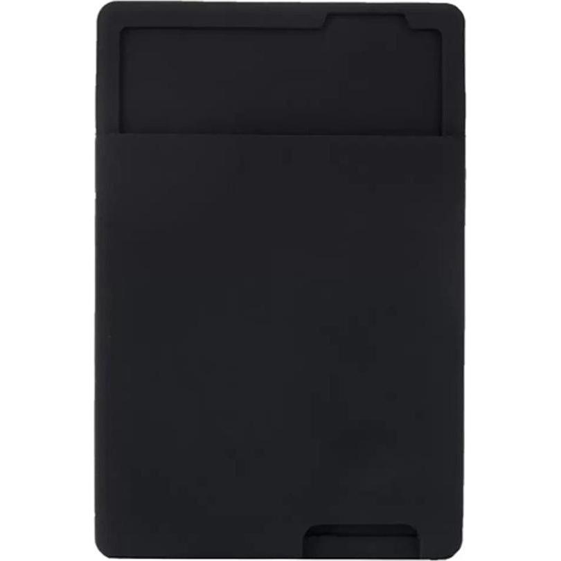 SIGN Silicon Card Holder - Black, Accessori per cellulare, Nero