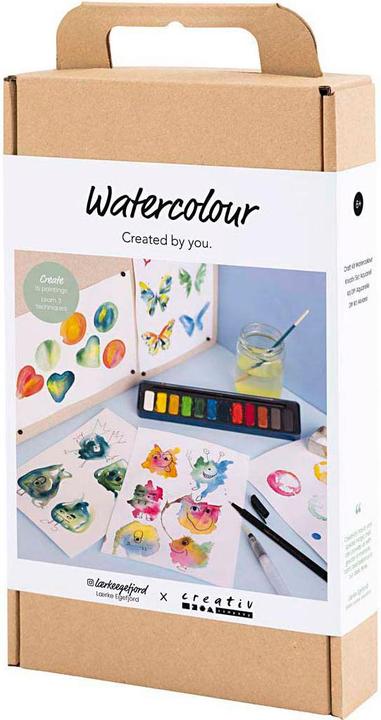 Actual product image Creativ Company Bastelset Wasserfarben