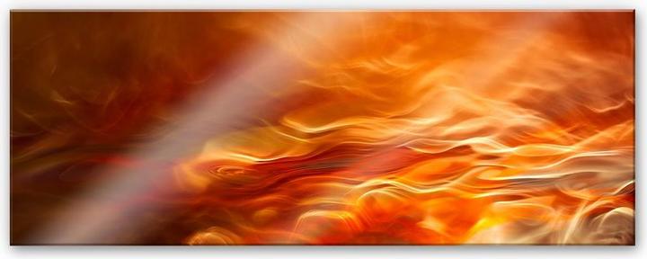 Image du produit Trenddeko Marthinussen - Burning Water - Panorama (120 x 50 cm)
