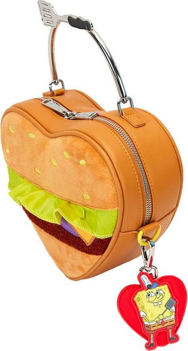 Produktbild Loungefly Nickelodeon by Umhängetasche Spongebob Krabby Patty Plush