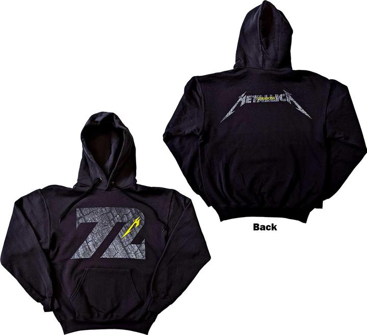 Actual product image Metallica 72 Seasons Charred Logo (Hoodie) (M)
