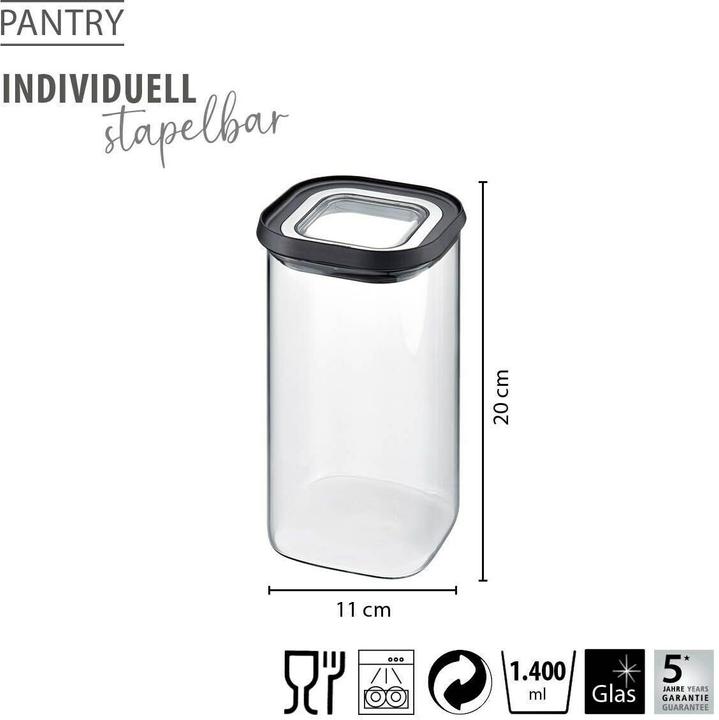 Produktbild GEFU Vorratsdose 'Pantry' (1.40 l)