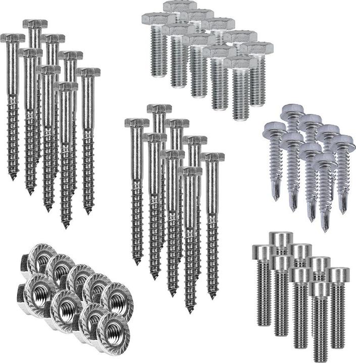 Produktbild Offgridtec Befestigungskit mit Dachhaken 3-fach verstellbar (für Dachziegel) für Schrägdachmontage 3 Solarp (Solaranlage Montagematerial)