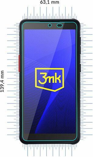 Actual product image 3MK hybrid glass Flexible 2.5D for Samsung Galaxy Xcover 5 (1 pcs., Samsung Galaxy Xcover 5)