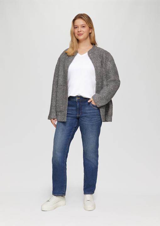 Actual product image S.Oliver T-Shirt T-Shirt mit V-Ausschnitt (44)