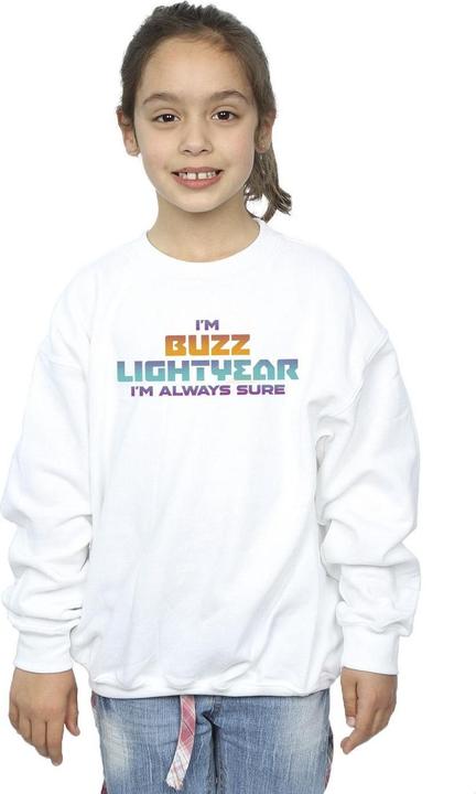 Immagine prodotto Disney Lightyear Always Sure Text Felpa Ragazze (128)