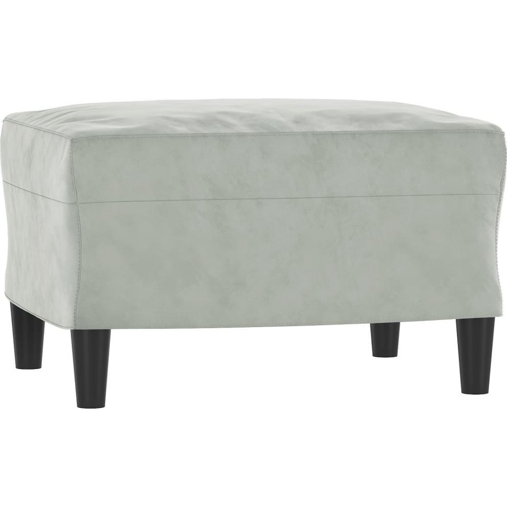 Thumbnail - VidaXL, Sofa, 3-Sitzer-Sofa mit Hocker 180 cm Samt (3-Sitzer)