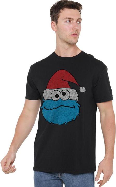 Image du produit - T-shirt Noël motif Macaron le glouton - Adulte (4XL)