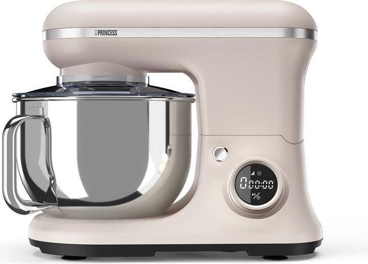 Immagine prodotto Princess Robot da cucina 1200 W bianco panna, acciaio inox (5000 ml, 1200 W)